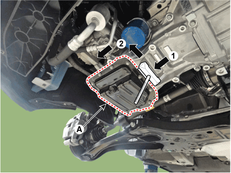 Hyundai Venue. Oil Pan. Repair procedures