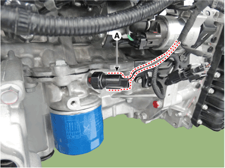 Hyundai Venue. Oil Pressure Switch. Repair procedures