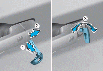 Hyundai Venue. Operating Door Locks from Outside the Vehicle