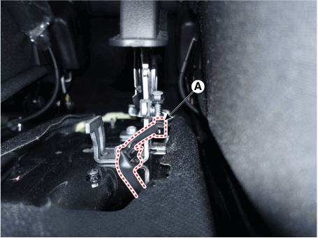 Hyundai Venue. Parking Brake Switch. Repair procedures