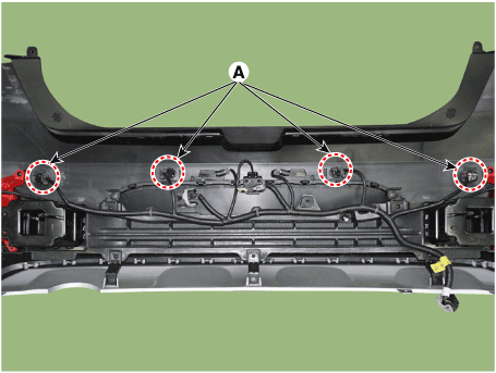 Hyundai Venue. Parking Distance Warning (PDW) Sensor. Repair procedures