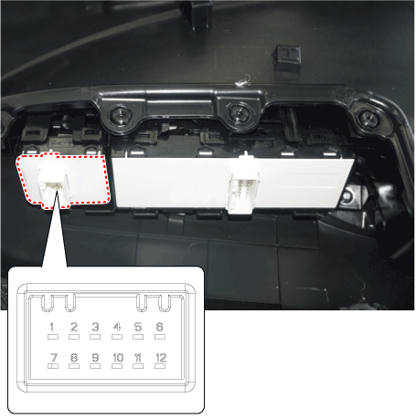 Hyundai Venue. Power Door Mirror Switch. Repair procedures