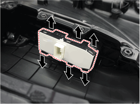 Hyundai Venue. Power Window Switch. Repair procedures