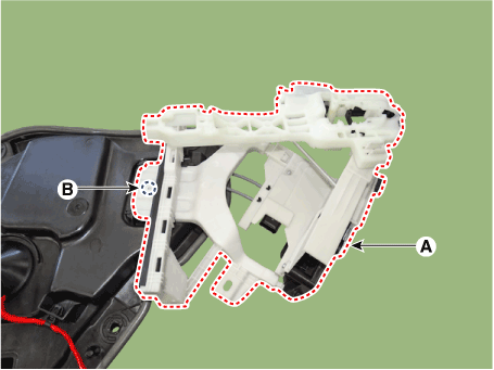 Hyundai Venue. Rear Door Latch. Repair procedures