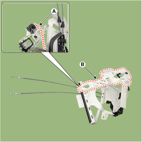 Hyundai Venue. Rear Door Latch. Repair procedures