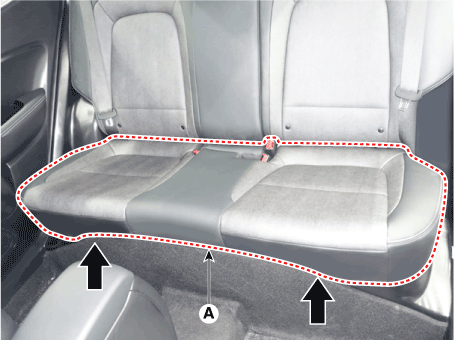 Hyundai Venue. Rear Seat Assembly. Repair procedures