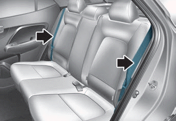 Hyundai Venue. Rear Seats