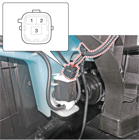 Hyundai Venue. Rear Washer Motor. Repair procedures