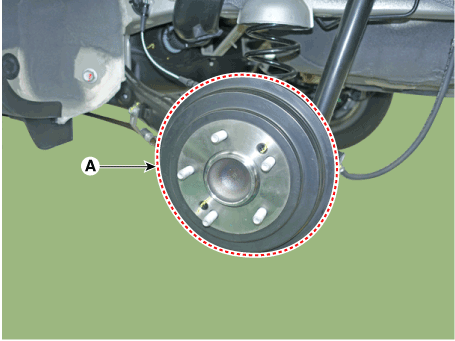 Hyundai Venue. Rear Wheel Speed Sensor. Repair procedures