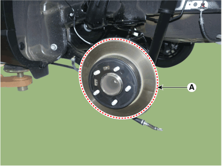 Hyundai Venue. Rear Wheel Speed Sensor. Repair procedures