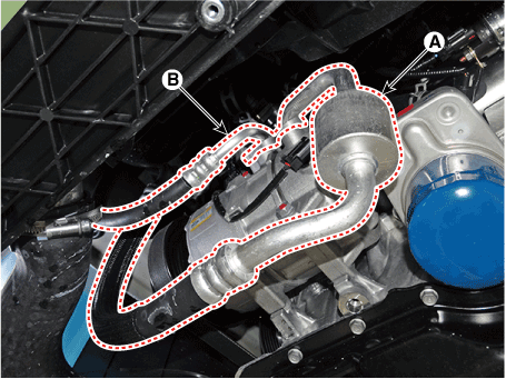 Hyundai Venue. Refrigerant Line. Repair procedures