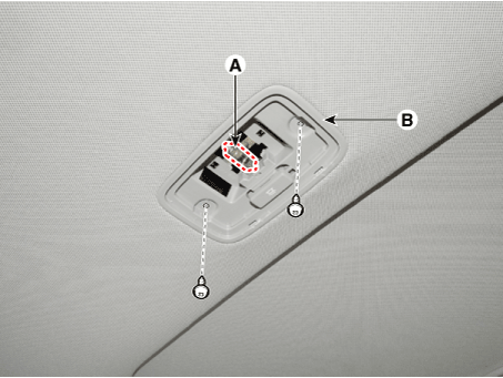 Hyundai Venue. Room Lamp. Repair procedures