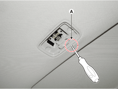 Hyundai Venue. Room Lamp. Repair procedures