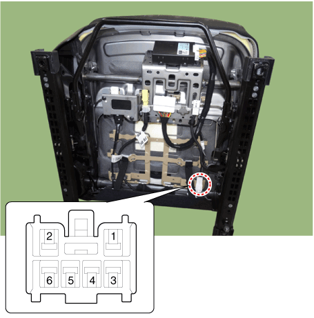 Hyundai Venue. Seat Heater. Repair procedures