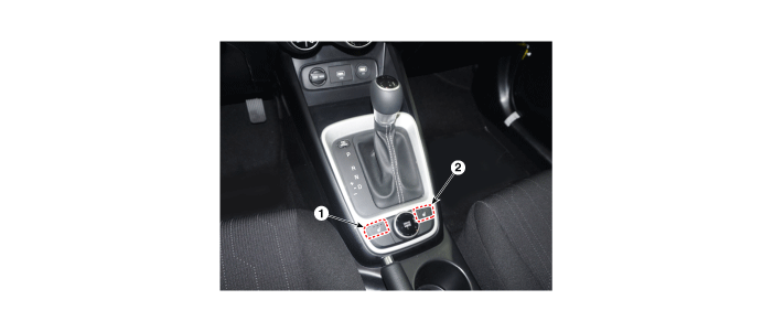 Hyundai Venue. Seat Heater Switch. Components and components location