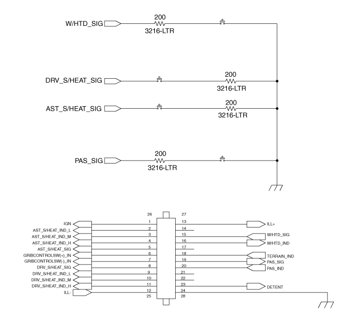 Hyundai Venue. Seat Heater Switch. Schematic diagrams