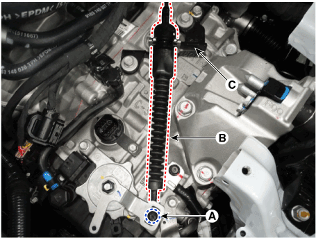 Hyundai Venue. Shift Cable. Repair procedures