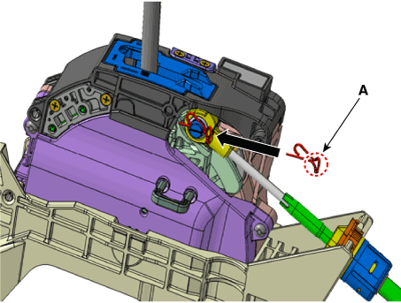 Hyundai Venue. Shift Cable. Repair procedures