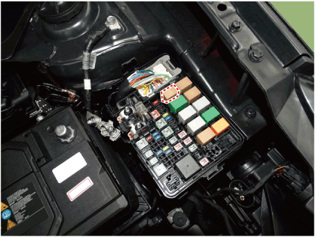 Hyundai Venue. Starter Relay. Repair procedures