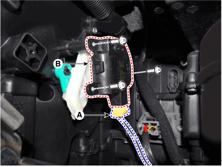 Hyundai Venue. Temperature Control Actuator. Repair procedures