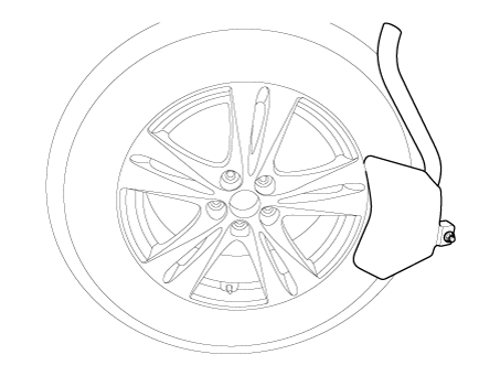 Hyundai Venue. Tire. Repair procedures