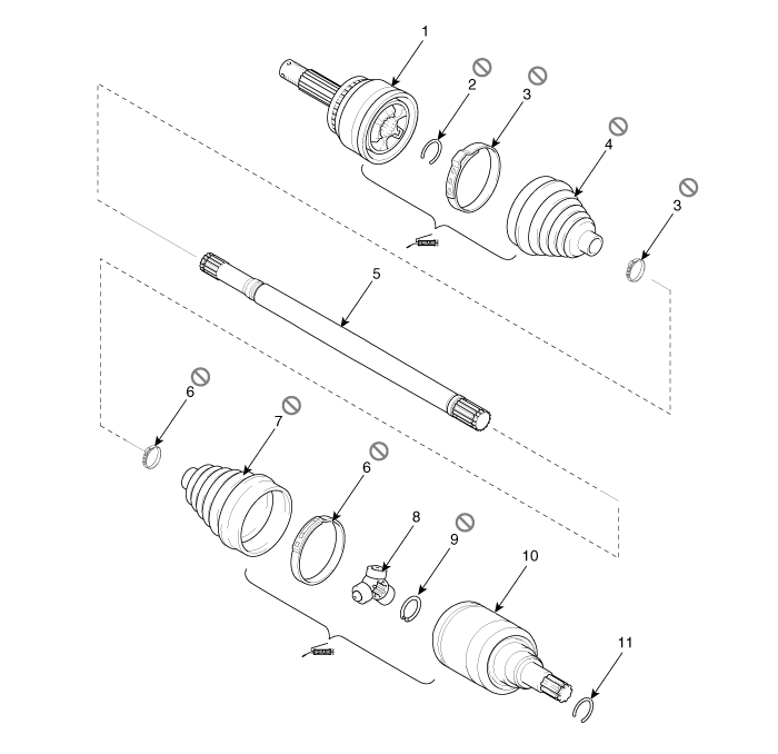 Hyundai Venue. TJ Joint. Components and components location