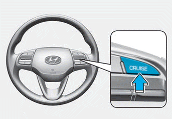 Hyundai Venue. To set Cruise Control speed
