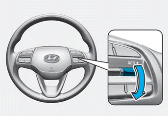 Hyundai Venue. To set Cruise Control speed