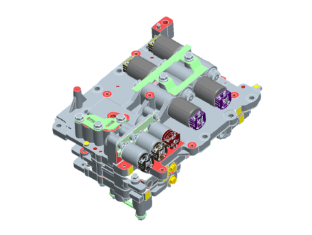 Hyundai Venue. Valve Body. Description and operation